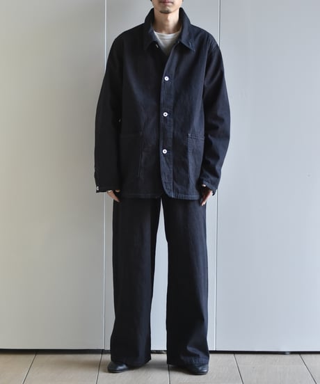 saby WORKERS JACKET TYPE TWO POCKET - 11oz Uneven yarn Denim -