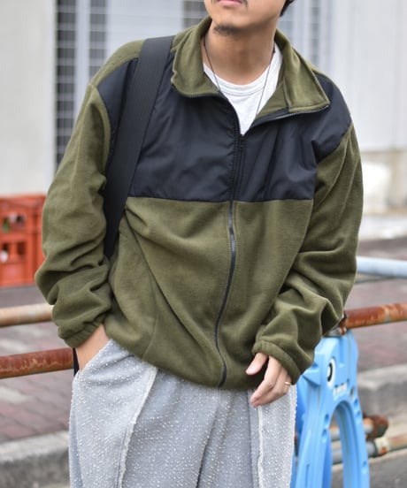 IMPORT FLEECE PATCH JACKET