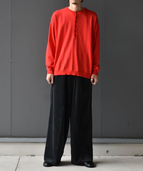 "Exclusive"ANDER HENLY NECK KNIT
