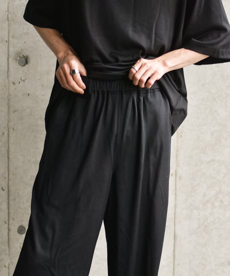 Gorsch the merry coachman Merino Wool Knit Easy Trousers