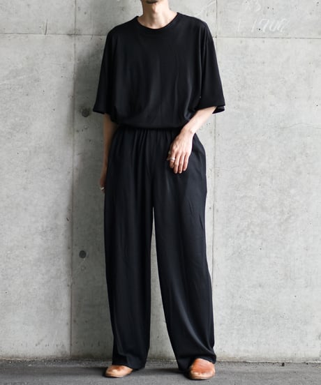 Gorsch the merry coachman Merino Wool Knit Easy Trousers