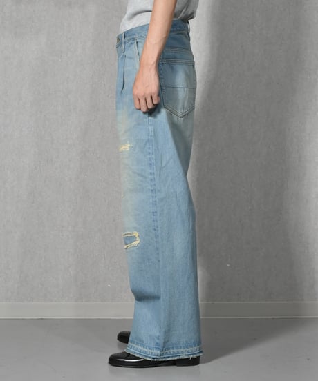 superNova. Wide selvedge jeans  - Repair