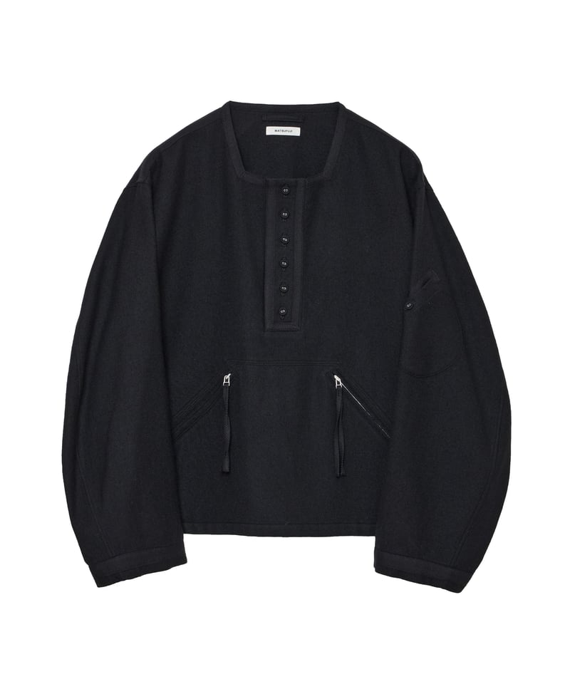 MATSUFUJI Milling Wool Pullover Jacket | 45do｜U