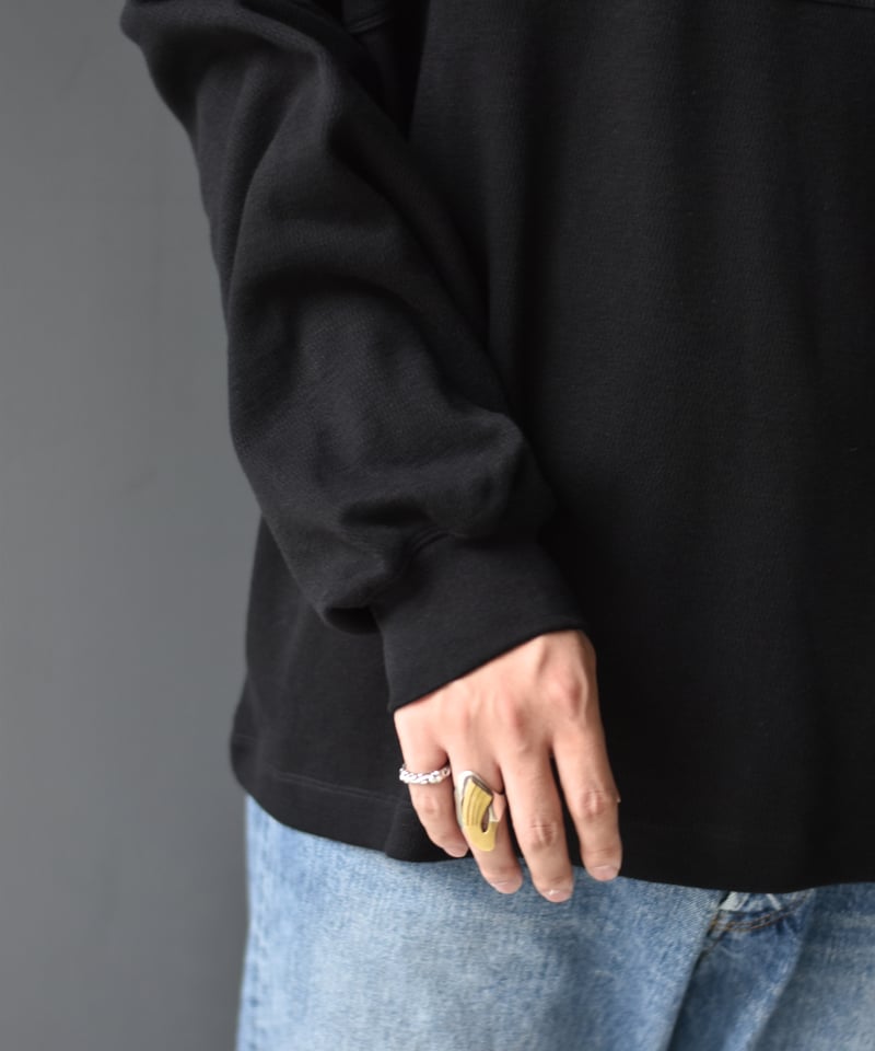 LAST1】ULTERIOR C/CASH HONEYCOMB FOOTBALL TEE