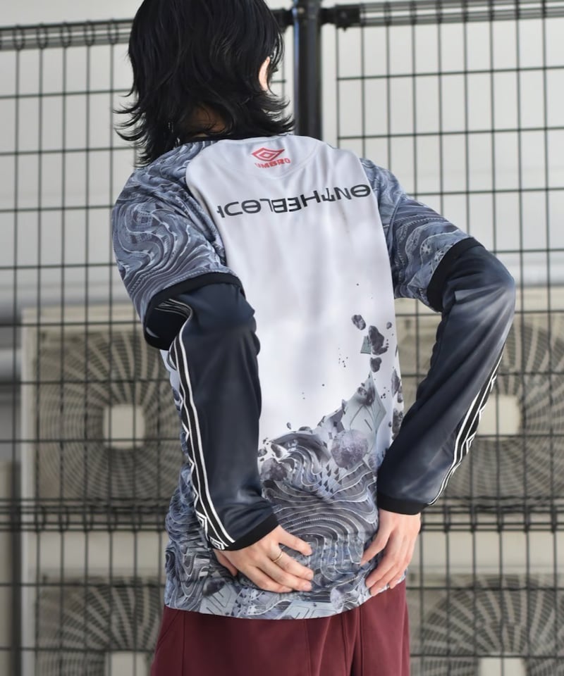 PARANOID×UMBRO】OVERLAP L/S GAME SHIRT | 45do PARANOID×UMBRO】OVERLAP L/S GAME SHIRT | 45do