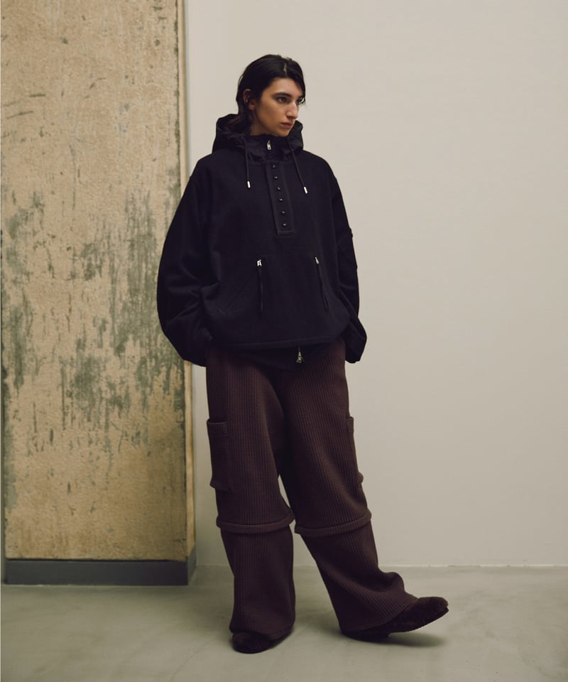 MATSUFUJI Milling Wool Pullover Jacket | 45do｜U