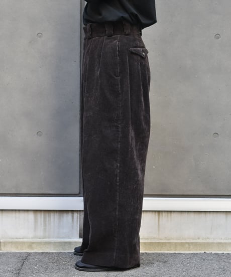 【LAST1】NEZU YOHIN TEN C/Liコーデュロイタンゴパンツ -45do exclusive
