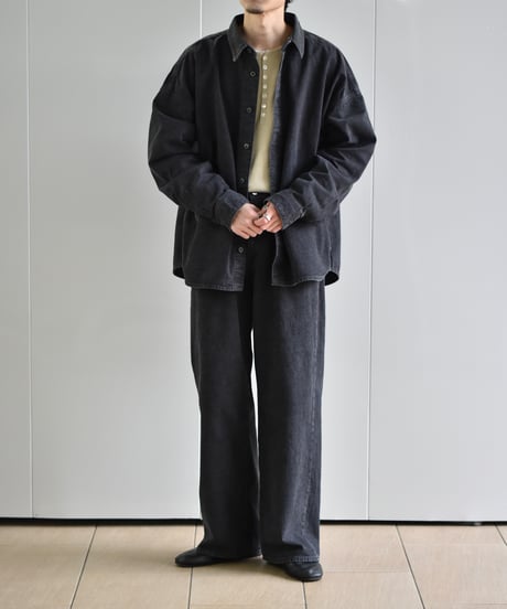 nakedgauge ZIMBABWE COTTON DENM OVERSIZED S-BLOLSON