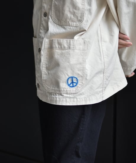 superNova. Embroidered coverall jacket -  Duck canvas