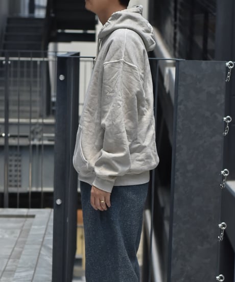 OCTANT HOODIE SWEAT-W-pigment dye