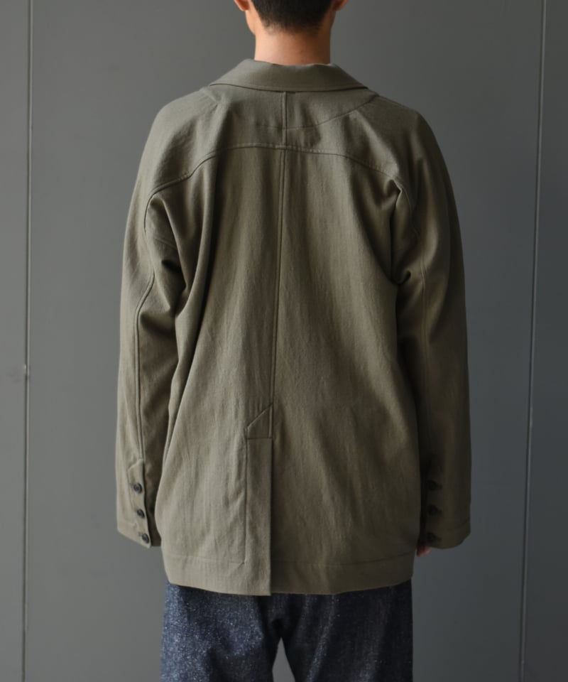 LAST1】O project BLAZER JACKET / BRUSHED SOFT