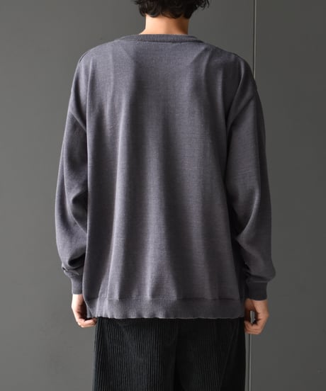"Exclusive"ANDER HENLY NECK KNIT