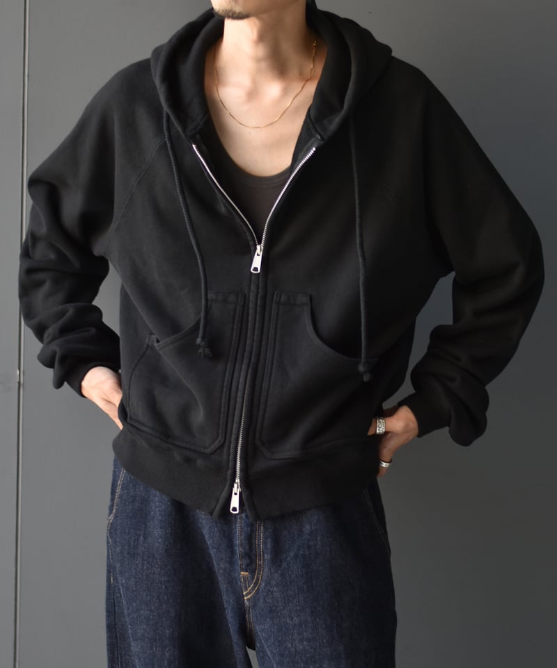 MATSUFUJI 25SS Zip up Sweat Hoodie パーカー Zip up Sweat Hoodie — MATSUFUJI