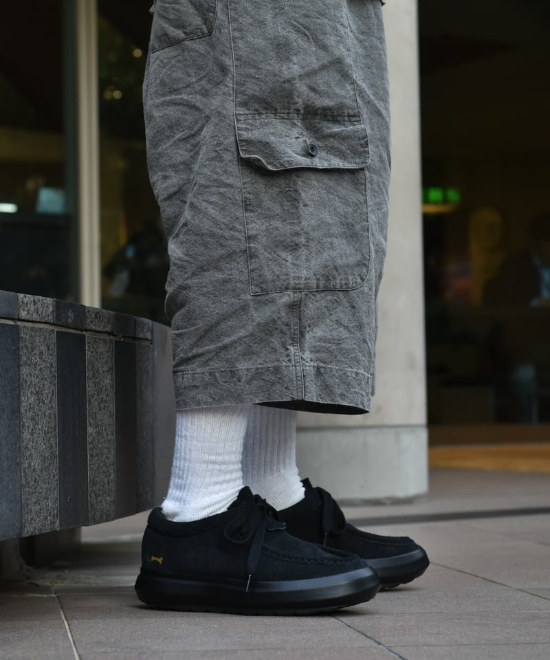 wander .etc FD:08 モカシン ブーツ シューズ Wander etc. FD/08 in Papier/Gum Suede/Leather – Universal Works