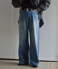 saby TYPE 3 BAGGY - 11oz Uneven yarn Denim -