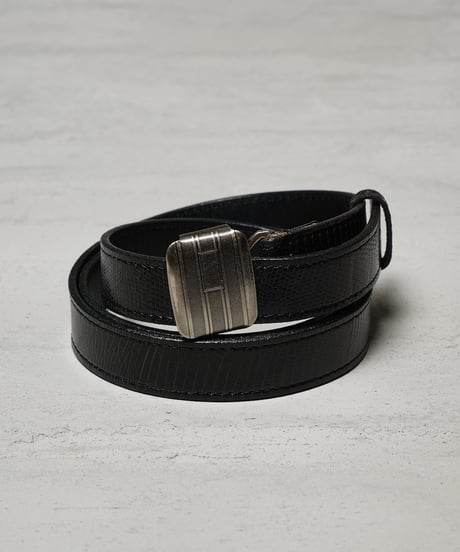 CCU SLIDE BUCKLE BELT -LIZARD