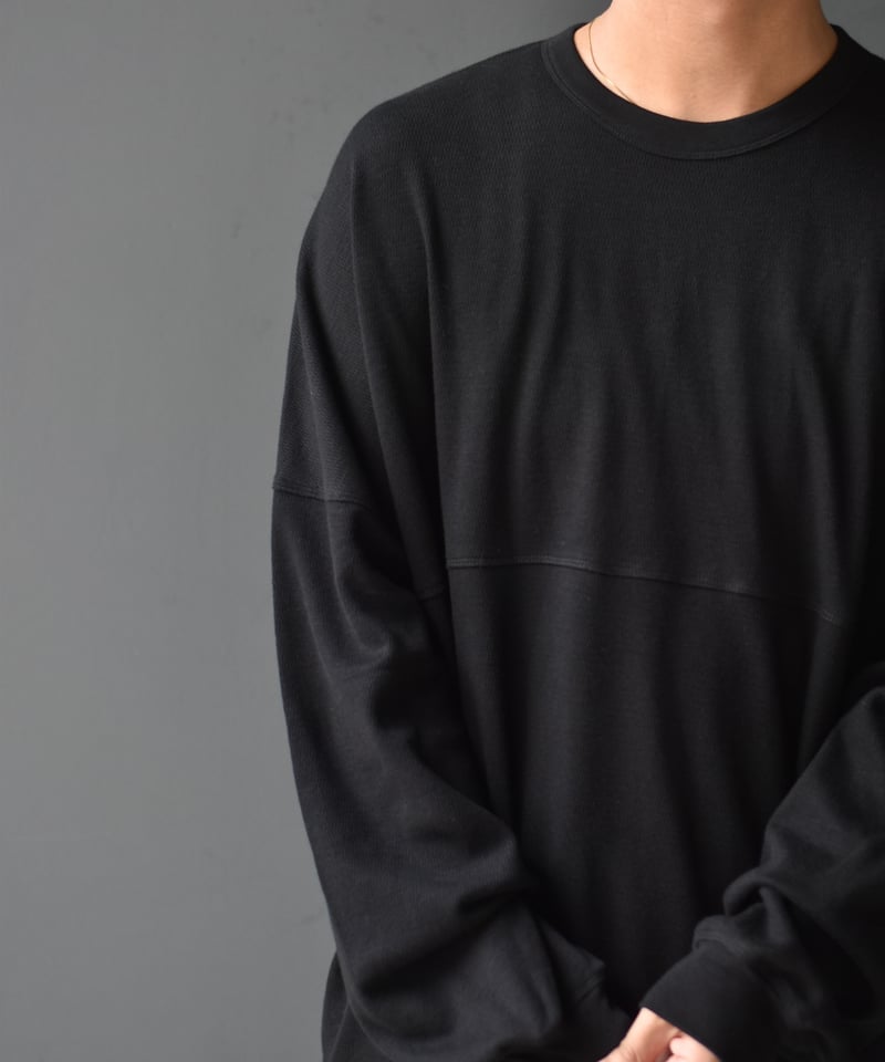 ULTERIOR C/CASH HONEYCOMB FOOTBALL TEE | 45do｜