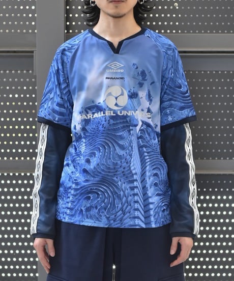 【PARANOID×UMBRO】OVERLAP L/S GAME SHIRT