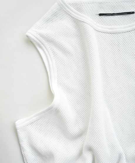 【LAST1】ANDER MESH SLEEVELESS