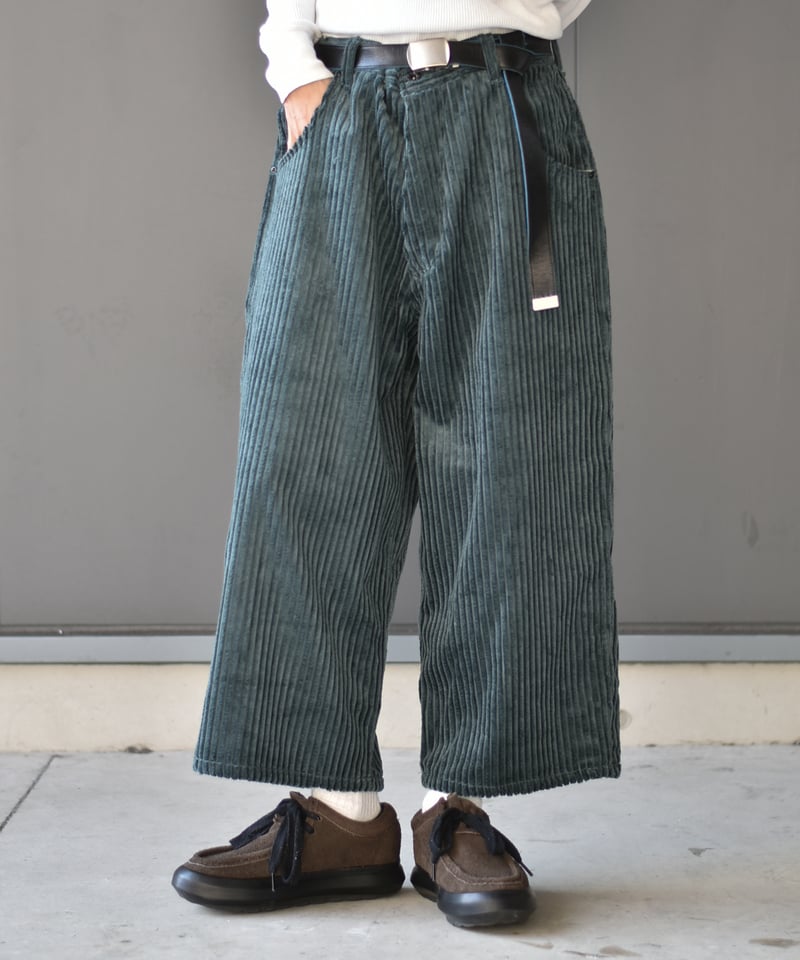 Willow Pants P-029 v-grn | 45do｜ULTERIOR・refome
