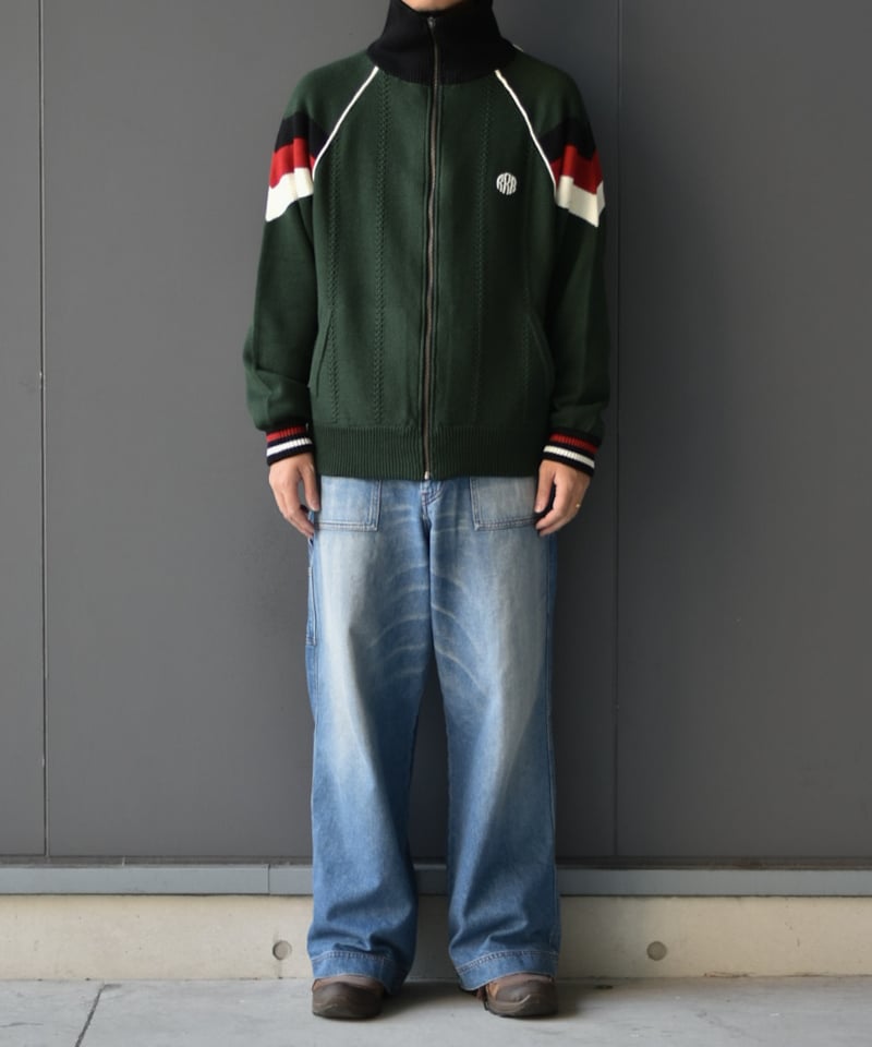 LAST1】RICE NINE TEN KNITTED TRACK JACKET | 45