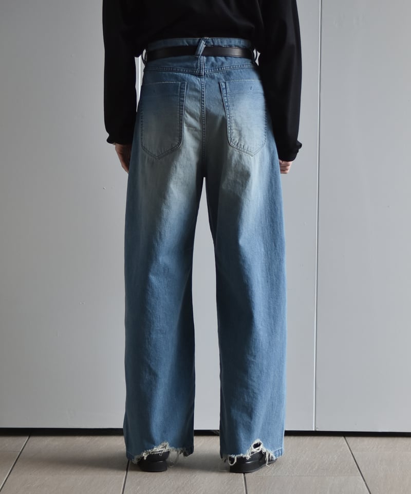saby TYPE 3 BAGGY - 11oz Uneven yarn Denim - |