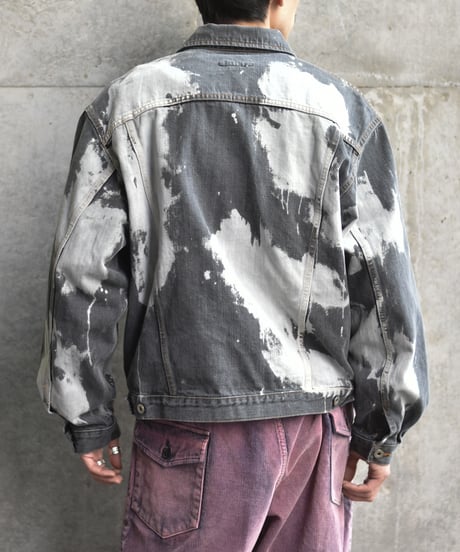 【LAST1】Willow Pants P-012 BLK bleach