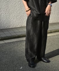 【LAST1】Gorsch the merry coachman Silk Dupion Easy Trousers