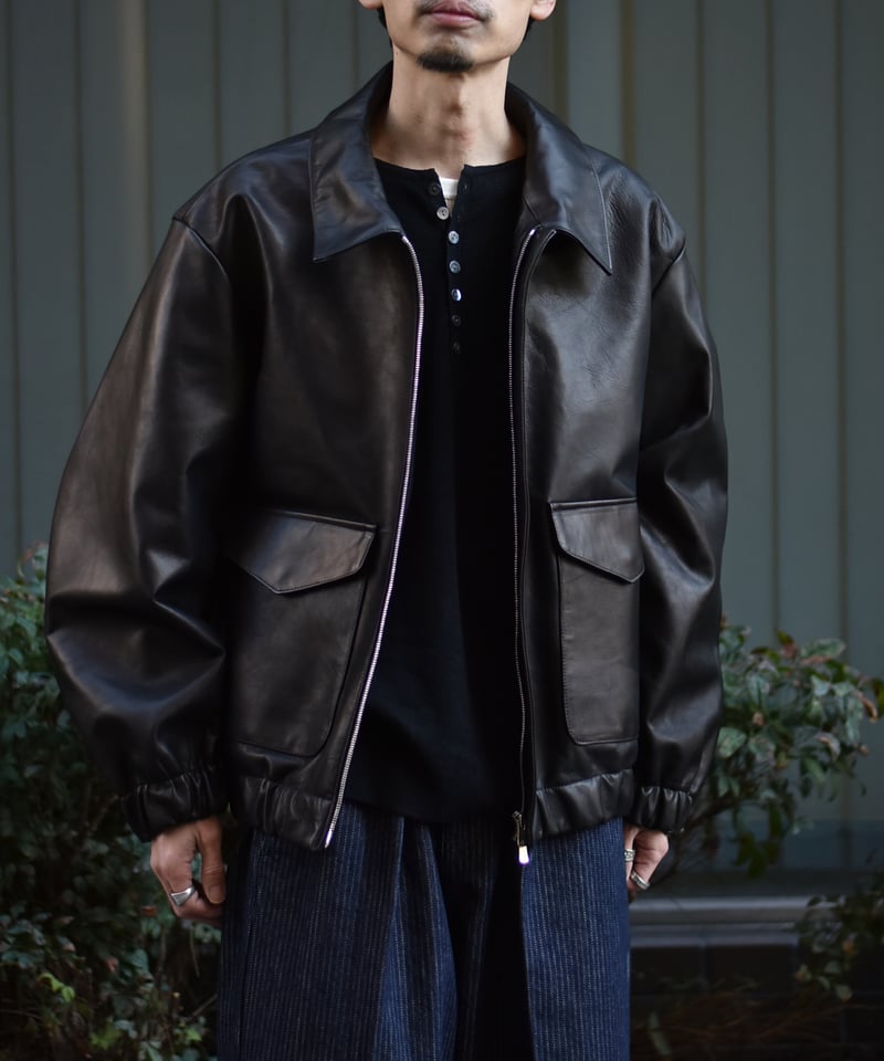 ジャケット・アウター superNova. Leather jacket-Horse hide superNova. 