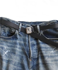 CCU SLIDE BUCKLE BELT -COW SKIN BY GUIDI