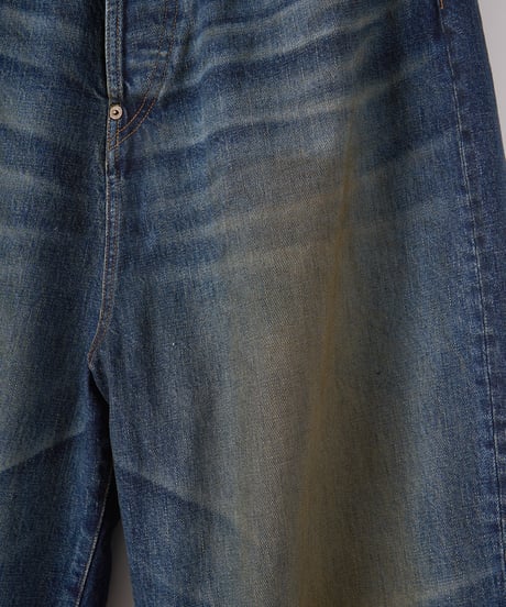 refomed FRESH MAN DENIM WIDE PANTS "USED"