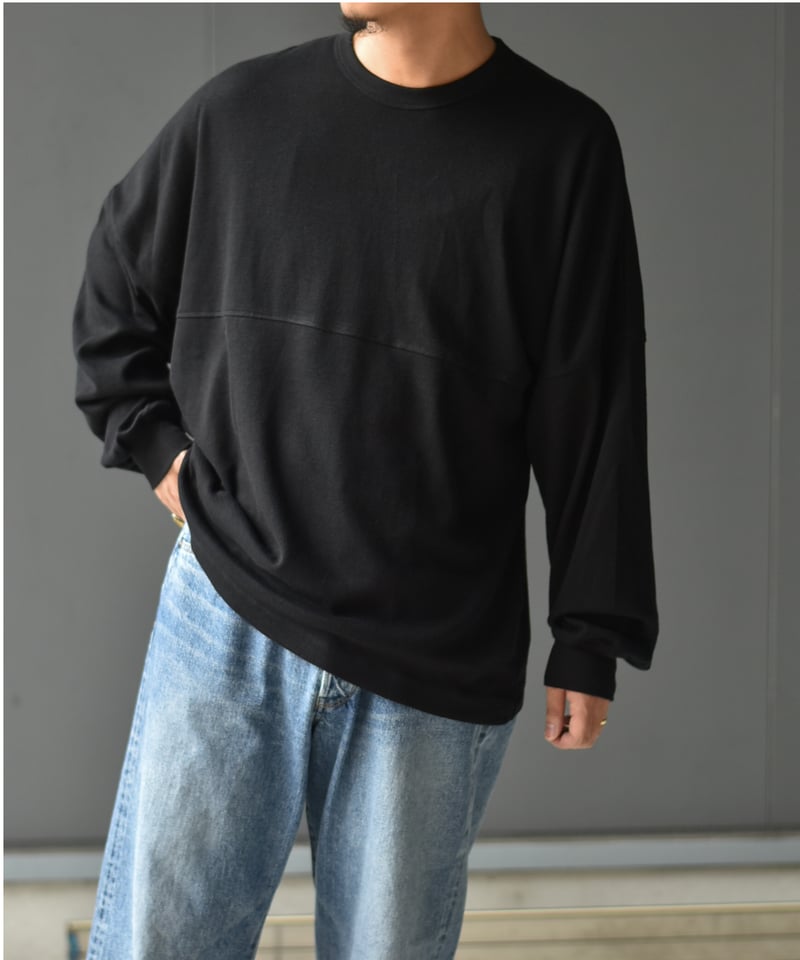 LAST1】ULTERIOR C/CASH HONEYCOMB FOOTBALL TEE