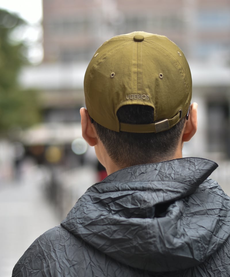 帽子 ULTERIOR WASHED OLMETEX NYLON KERSEY CAP ULTERIOR WASHED OLMETEX NYLON KERSEY CAP