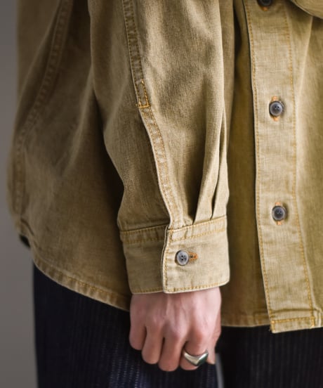 nakedgauge ZIMBABWE COTTON DENM OVERSIZED S-BLOLSON