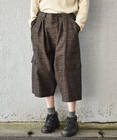 O project CARGO SHORT PANTS /MELANGE DENIM