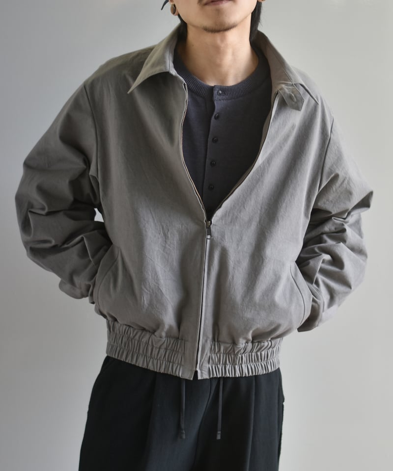 RICE NINE TEN ZIP UP SHORT BLOUSON | 45do｜refo