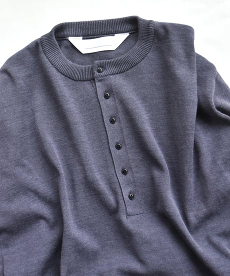 "Exclusive"ANDER HENLY NECK KNIT