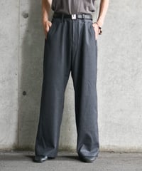 【LAST1】nakedgauge  WOOL GABARDINE ASHLEY SLACKS