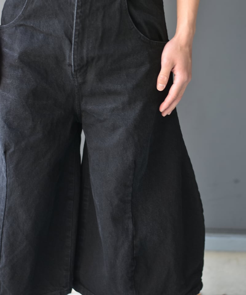 パンツ NAM HORN DENIM WASHED DENIM WASHED BLACK nam-horn-denim-washed-black-