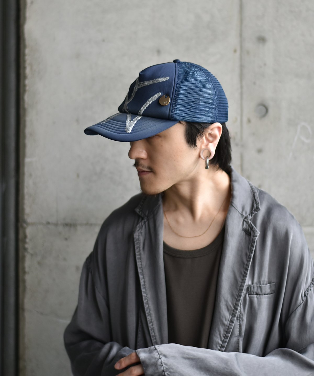 NAM Warped Mesh Cap | 45do｜refomed・Gorsch・Willo