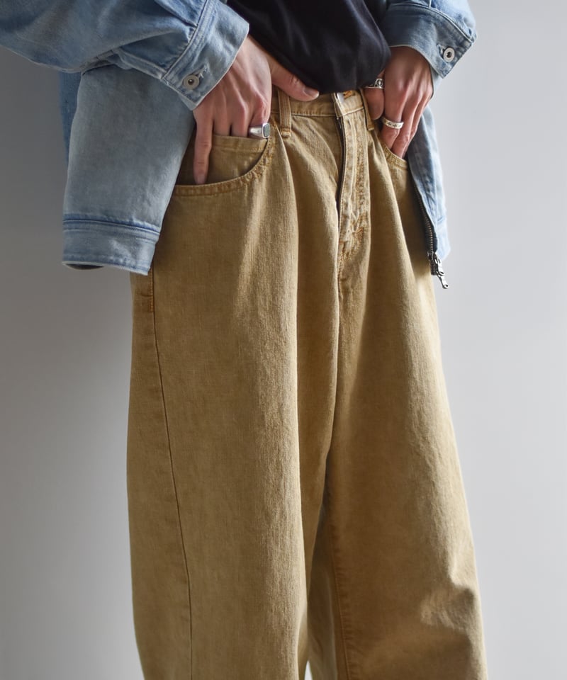 LAST1】nakedgauge ZIMBABWE COTTON DENIM ASHLEY