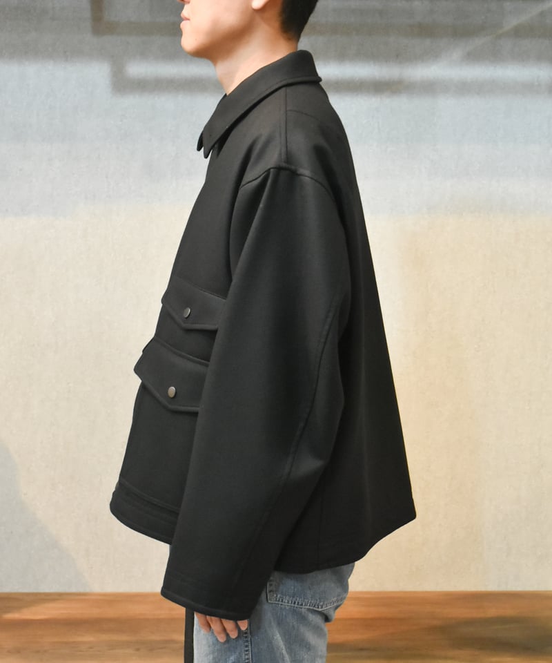 LAST1】ULTERIOR SUPER FINE LIGHT MELTON SHORT