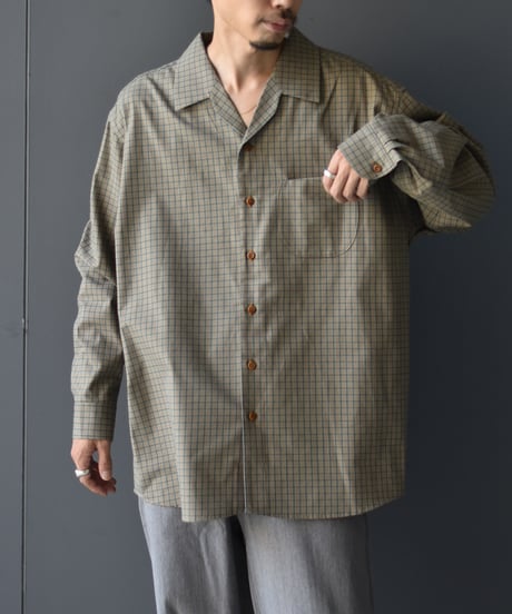 トップス Gorsch : 2pocket long shirt Gorsch the seamster】Collar Shirt｜THIRTY' THIRTY'