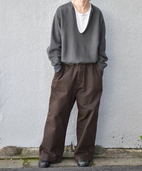 refomed FRESH MAN DUCK WIDE PANTS