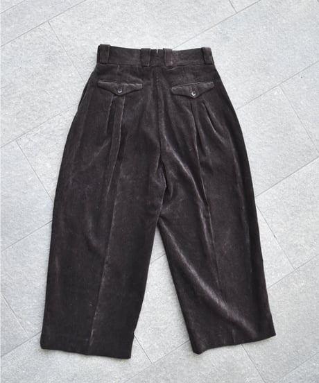 【LAST1】NEZU YOHIN TEN C/Liコーデュロイタンゴパンツ -45do exclusive