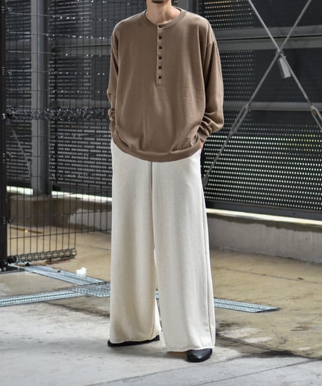 "Exclusive"ANDER HENLY NECK KNIT