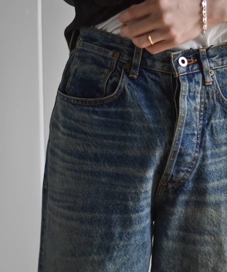 【LAST1】refomed FRESH MAN PADDED DENIM "USED"