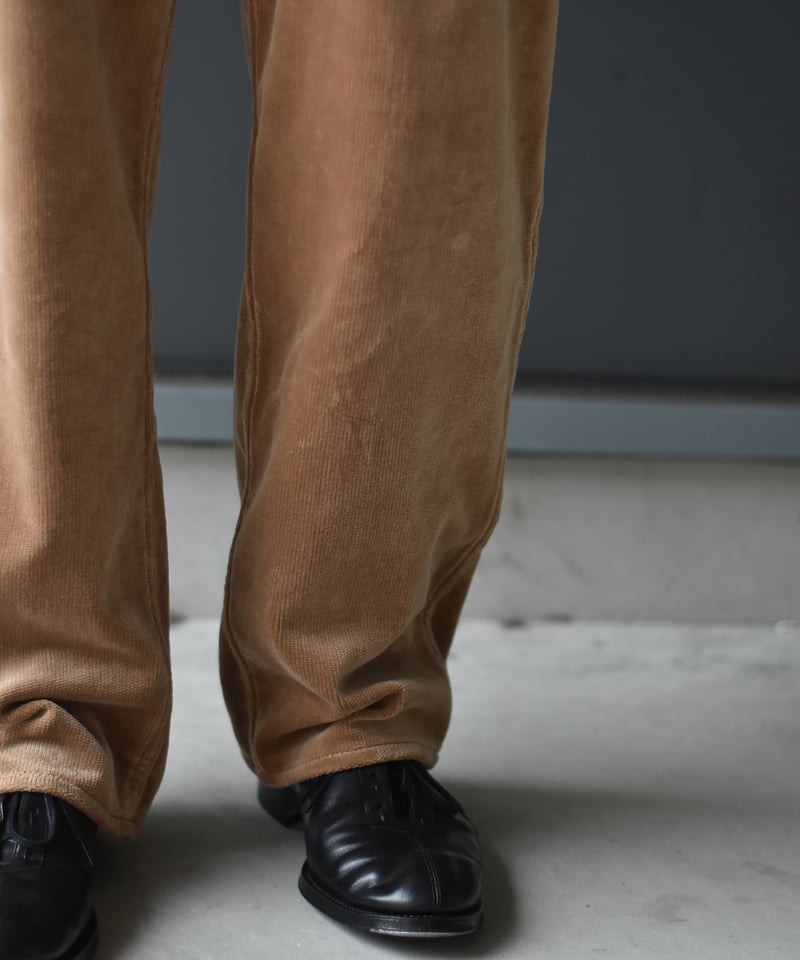Willow Pants P-035 BEG-CORD | 45do｜refomed・Gors