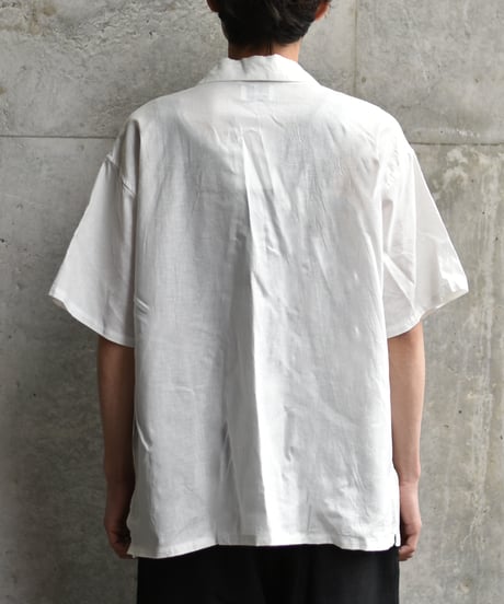 【LAST1】superNova. Aloha shirt - Big flowers embroidery