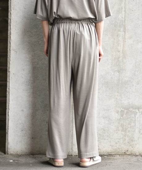 Gorsch the merry coachman Merino Wool Knit Easy Trousers